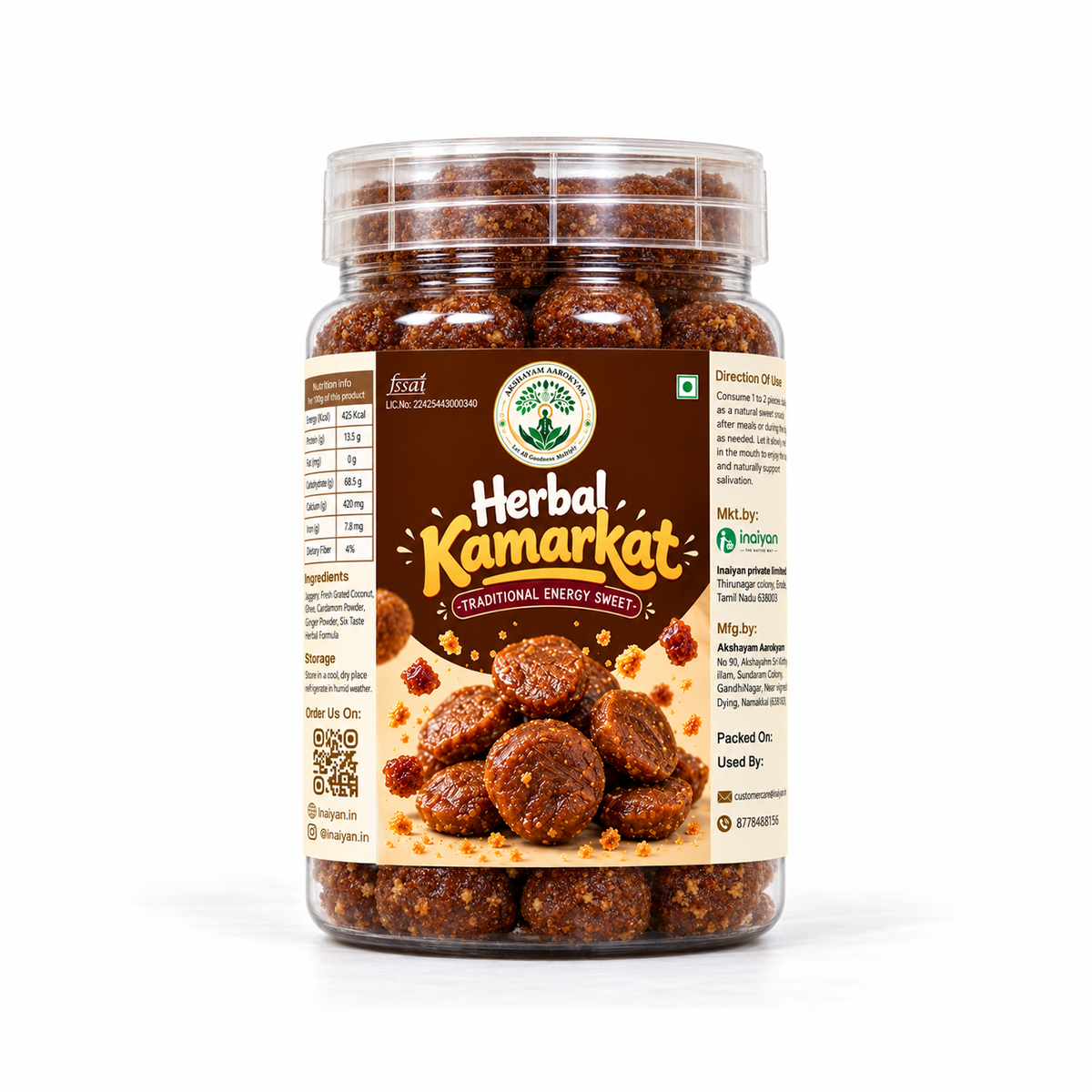 Herbal Kamarkat - 150g