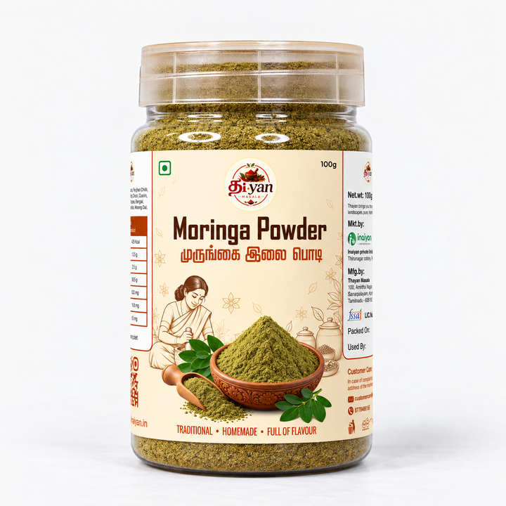 Moringa Powder (முருங்கை இலை பொடி)