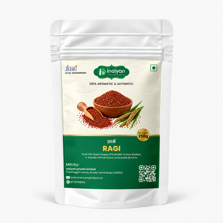 Finger Millet (Ragi / கேழ்வரகு)