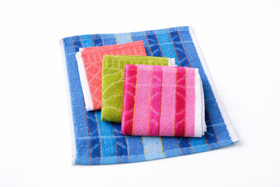 Luxury 12x12 Cotton Face Towel - Jacquard
