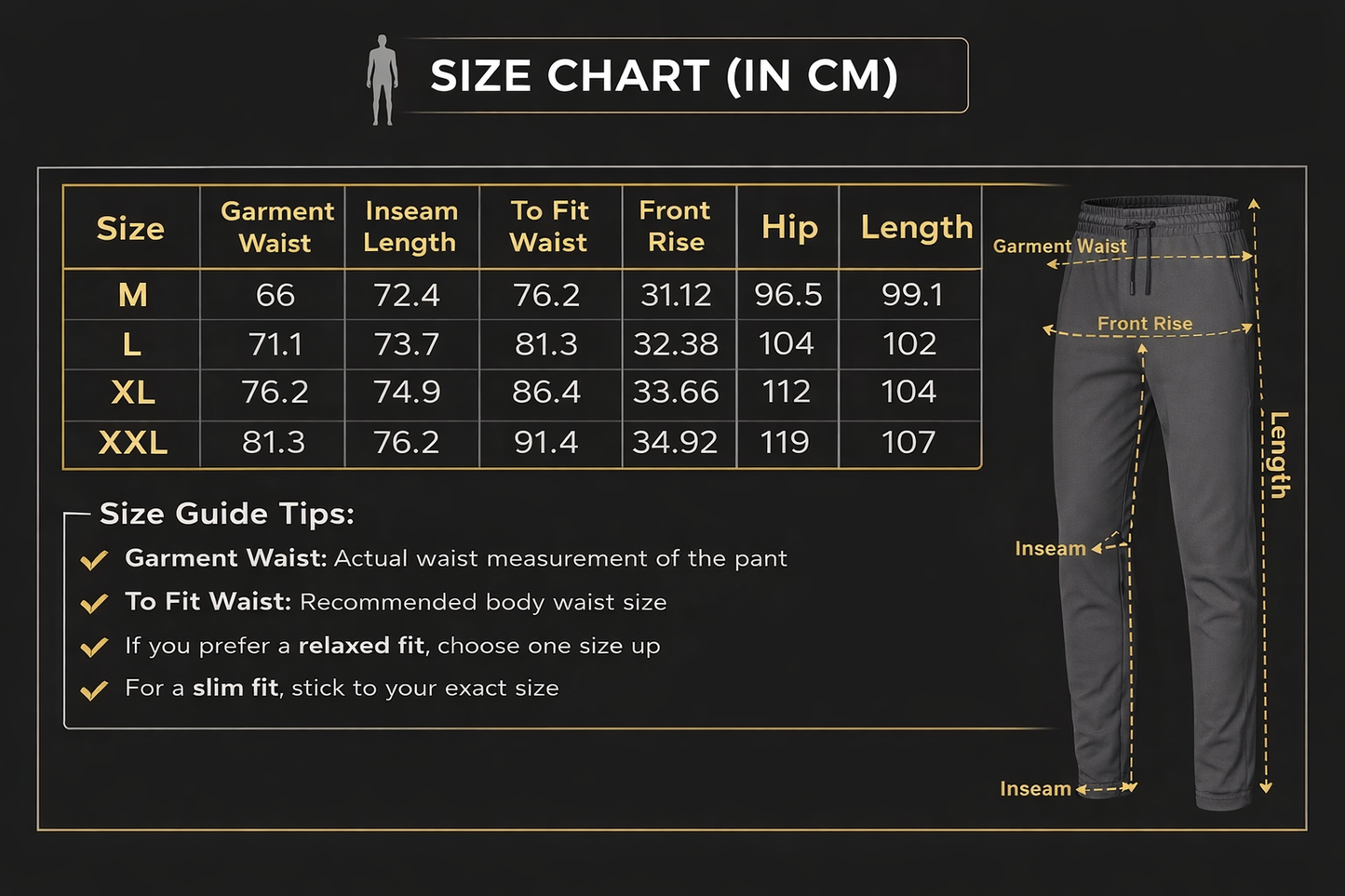 Techno Sport Men's Track Pant | Quick-Dry Activewear & Gym Joggers