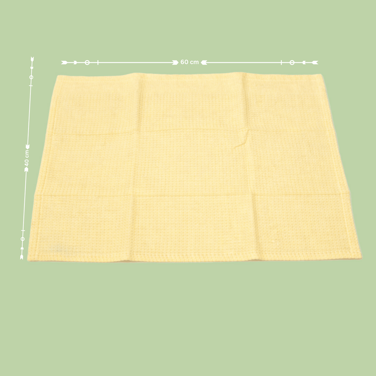 Medium Cotton Kitchen Towels - Set of 5 | Absorbent & Durable