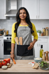 Premium Kitchen Apron with Front Pocket - Durable Cooking Apron 2