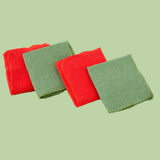 Small Cotton Kitchen Towels - Set of 4 | Absorbent & Quick Dry 2