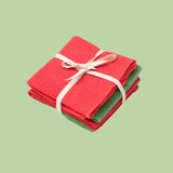 Small Cotton Kitchen Towels - Set of 4 | Absorbent & Quick Dry 3